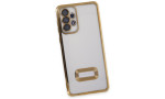 Newface Samsung Galaxy A53 5G Kılıf Slot Silikon - Gold