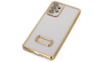 Newface Samsung Galaxy A53 5G Kılıf Slot Silikon - Gold