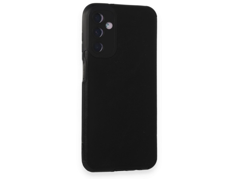 Newface Samsung Galaxy M14 5G Kılıf Loop Deri Silikon - Siyah