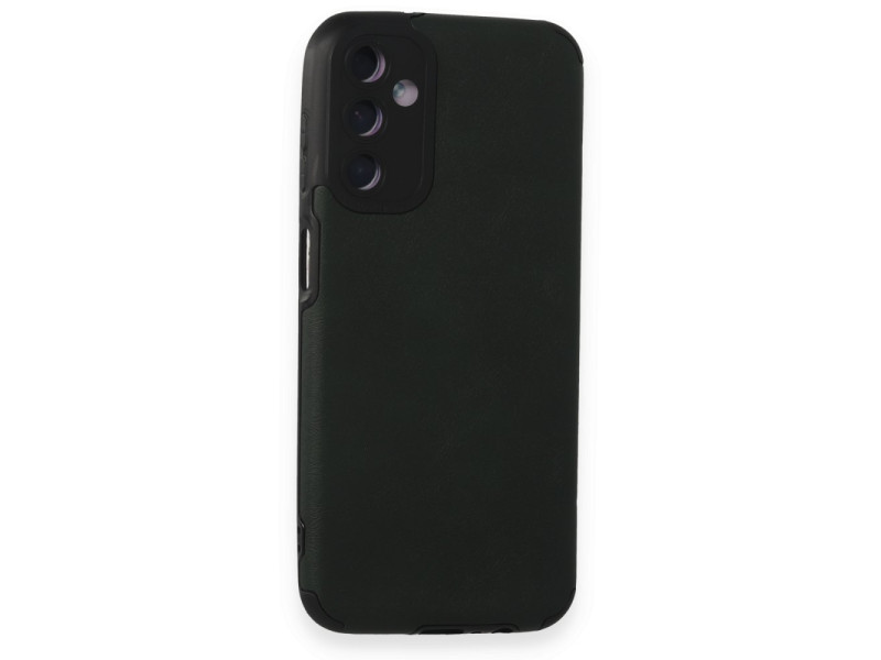 Newface Samsung Galaxy M14 5G Kılıf Loop Deri Silikon - Yeşil