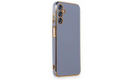 Newface Samsung Galaxy M14 5G Kılıf Volet Silikon - Mavi