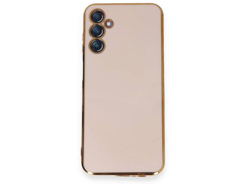 Newface Samsung Galaxy M14 5G Kılıf Volet Silikon - Pembe