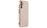 Newface Samsung Galaxy M14 5G Kılıf Volet Silikon - Pembe