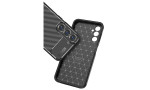 Newface Samsung Galaxy S23 FE Kılıf Focus Karbon Silikon - Siyah