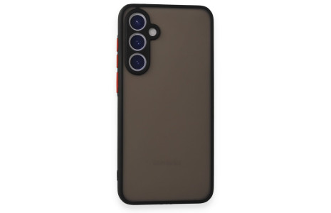 Newface Samsung Galaxy S23 FE Kılıf Montreal Silikon Kapak - Siyah