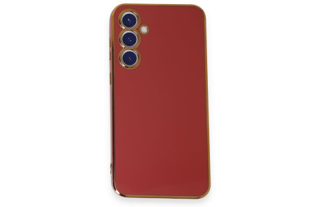 Newface Samsung Galaxy S23 FE Kılıf Volet Silikon - Kırmızı
