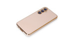 Newface Samsung Galaxy S23 FE Kılıf Volet Silikon - Pembe