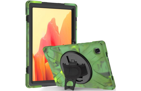 Newface Samsung Galaxy X200 Tab A8 10.5 Kılıf Amazing Tablet Kapak - Kamuflaj
