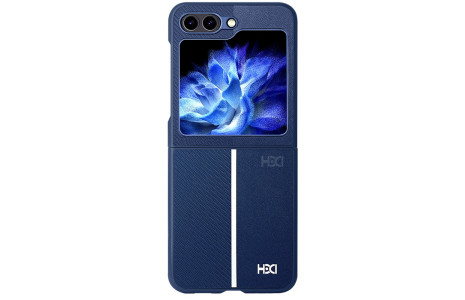 HDD Samsung Galaxy Z Flip 5 Kılıf HBC-155 Lizbon Kapak - Lacivert