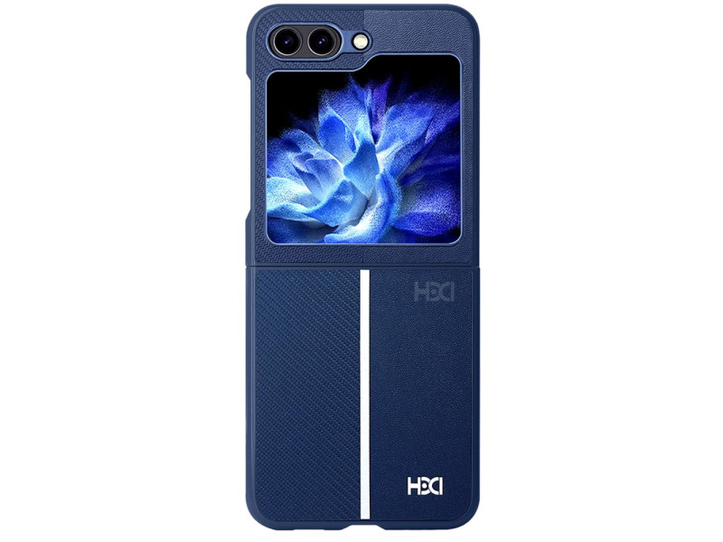 HDD Samsung Galaxy Z Flip 5 Kılıf HBC-155 Lizbon Kapak - Lacivert