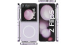 Newface Samsung Galaxy Z Flip 5 Kılıf Magneticsafe Şeffaf Silikon - Şeffaf