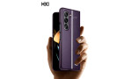 HDD Samsung Galaxy Z Fold 5 Kılıf HBC-155 Lizbon Kapak - Kahverengi