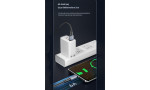 Newface Toocki TQ-X02F 1M 66W Hasırlı Usb to Type-C PD Hızlı Şarj Kablosu - Mavi