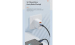 Newface Toocki TQ-X03 2M 100W Hasırlı Type-C to Type-C PD Hızlı Şarj Kablosu - Mavi