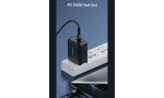 Newface Toocki TQ-X08 2M 100W Hasırlı Type-C to Type-C PD Hızlı Şarj Kablosu - Gri