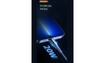 Newface Toocki TQ-X10 1M 20W Hasırlı Type-C to Lightning PD Hızlı Şarj Kablosu - Siyah