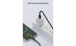 Newface Toocki TQ-X12 1M 100W Hasırlı Usb to Type-C PD Hızlı Şarj Kablosu - Siyah