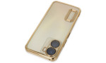 Newface Vivo Y16 Kılıf Slot Silikon - Gold