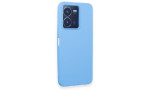 Newface Vivo Y22S Kılıf First Silikon - Mavi