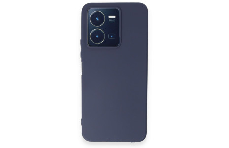 Newface Vivo Y35 Kılıf First Silikon - Lacivert