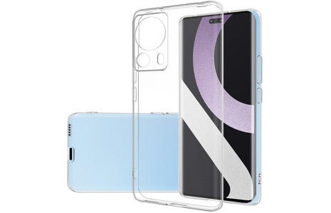 Newface Xiaomi Mi 13 Lite Kılıf Lüx Şeffaf Silikon
