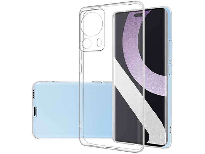 Newface Xiaomi Mi 13 Lite Kılıf Lüx Şeffaf Silikon