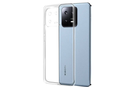 Newface Xiaomi Mi 13 Pro Kılıf Lüx Şeffaf Silikon