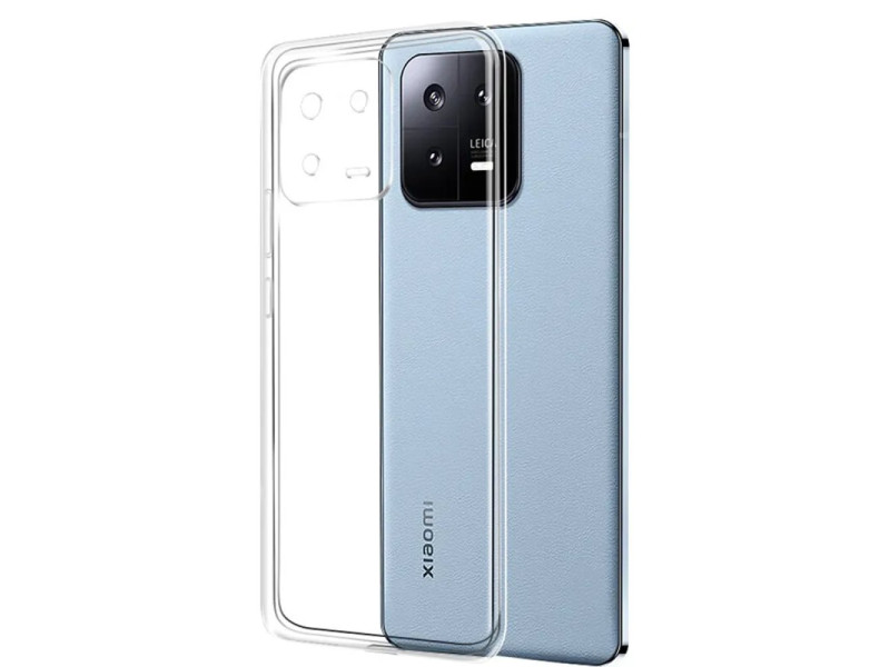 Newface Xiaomi Mi 13 Pro Kılıf Lüx Şeffaf Silikon