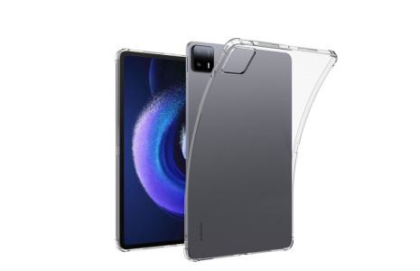 Newface Xiaomi Pad 6 Kılıf Anti Şeffaf Tablet Silikon - Şeffaf