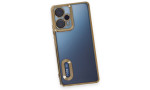 Newface Xiaomi Poco F5 Kılıf Slot Silikon - Gold