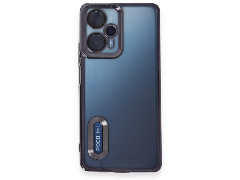 Newface Xiaomi Poco F5 Kılıf Slot Silikon - Mor