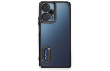 Newface Xiaomi Poco F5 Kılıf Slot Silikon - Siyah