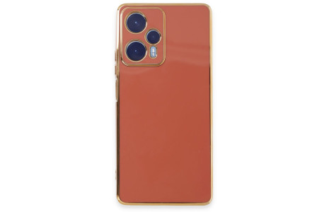 Newface Xiaomi Poco F5 Kılıf Volet Silikon - Kırmızı