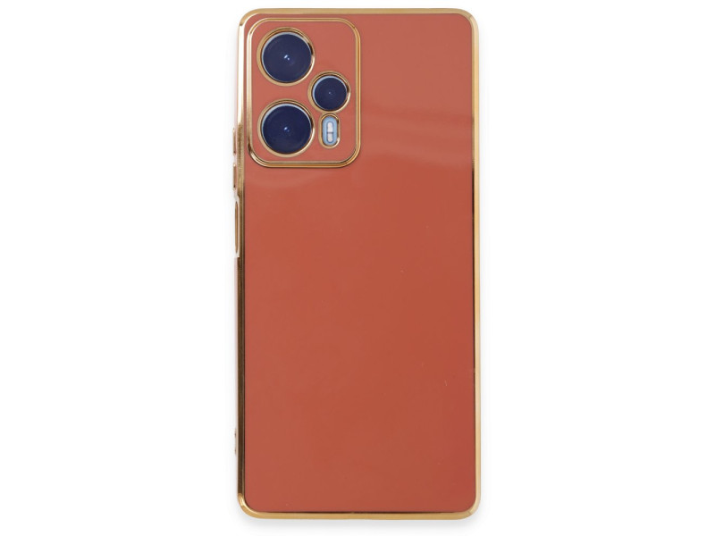 Newface Xiaomi Poco F5 Kılıf Volet Silikon - Kırmızı
