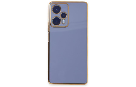 Newface Xiaomi Poco F5 Kılıf Volet Silikon - Mavi