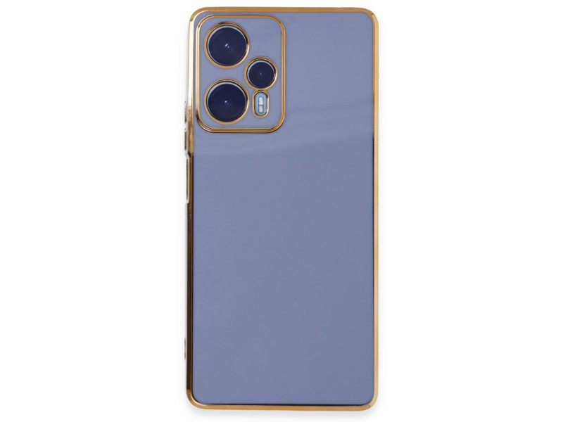 Newface Xiaomi Poco F5 Kılıf Volet Silikon - Mavi