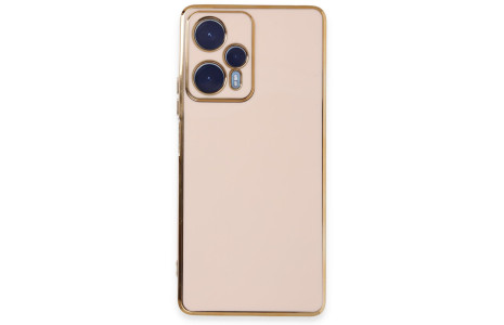 Newface Xiaomi Poco F5 Kılıf Volet Silikon - Pembe
