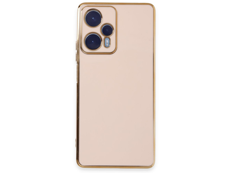 Newface Xiaomi Poco F5 Kılıf Volet Silikon - Pembe