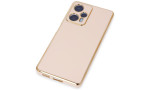 Newface Xiaomi Poco F5 Kılıf Volet Silikon - Pembe