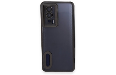 Newface Xiaomi Poco F5 Pro Kılıf Slot Silikon - Siyah