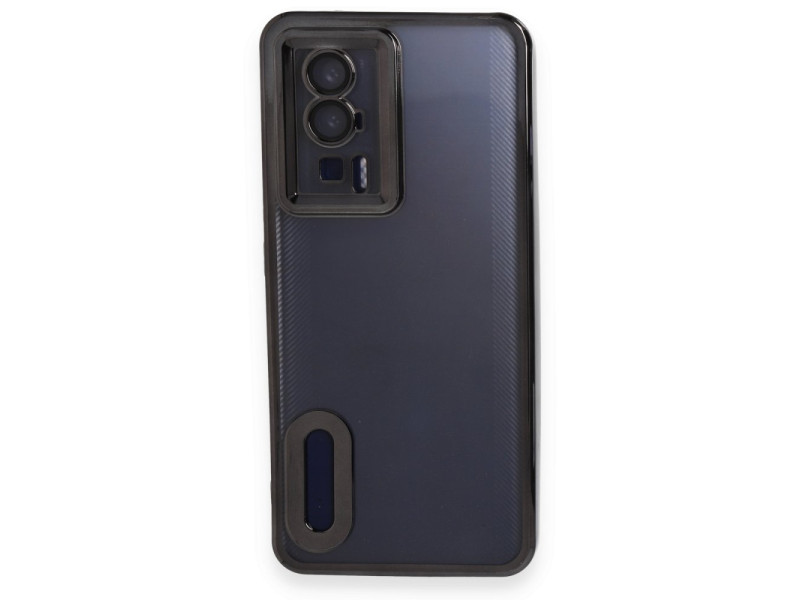 Newface Xiaomi Poco F5 Pro Kılıf Slot Silikon - Siyah