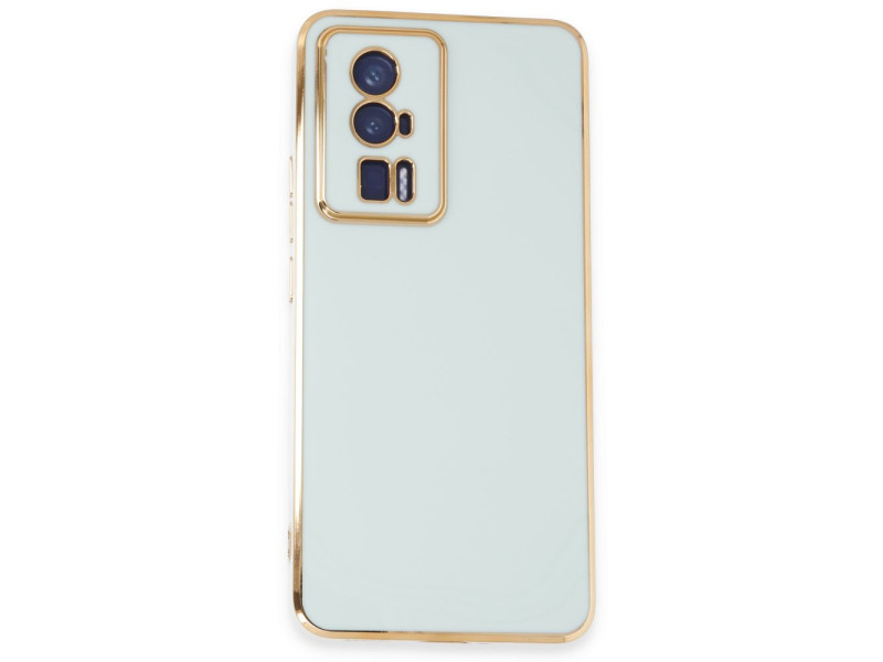 Newface Xiaomi Poco F5 Pro Kılıf Volet Silikon - Açık Yeşil