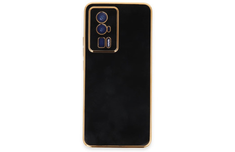 Newface Xiaomi Poco F5 Pro Kılıf Volet Silikon - Siyah