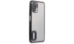 Newface Xiaomi Poco M5s Kılıf Slot Silikon - Siyah