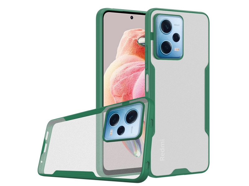 Newface Xiaomi Poco X5 Pro 5G Kılıf Platin Silikon - Yeşil