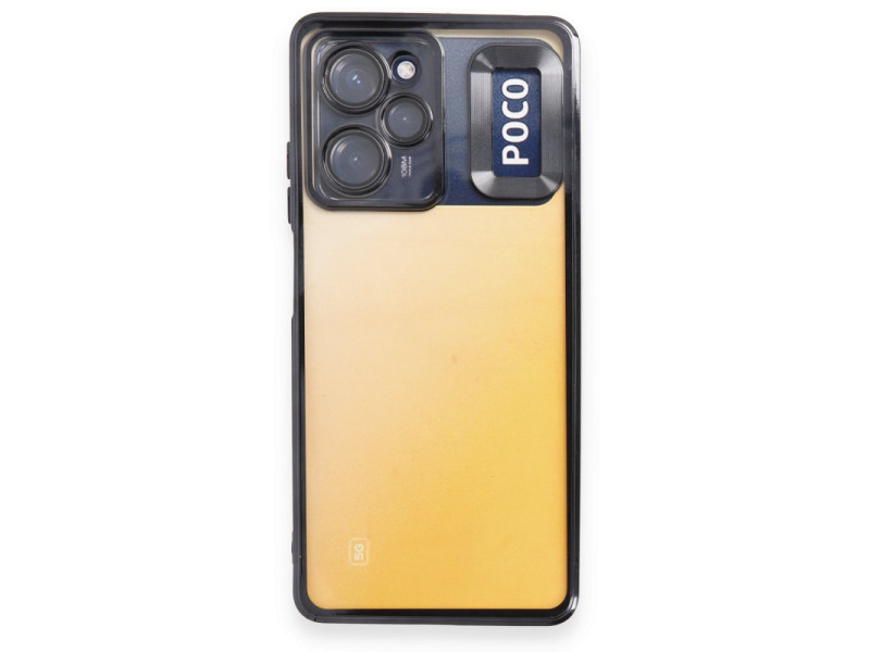 Newface Xiaomi Poco X5 Pro 5G Kılıf Slot Silikon - Siyah