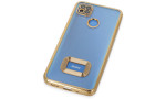 Newface Xiaomi Redmi 9C Kılıf Slot Silikon - Gold