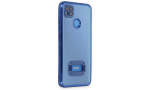 Newface Xiaomi Redmi 9C Kılıf Slot Silikon - Mavi