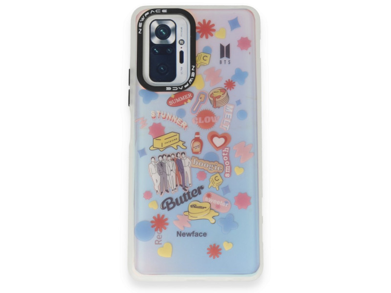 Newface Xiaomi Redmi Note 10 Pro Kılıf Estoril Desenli Kapak - Estoril - 16
