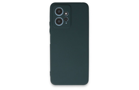 Newface Xiaomi Redmi Note 12 4G Kılıf First Silikon - Koyu Yeşil